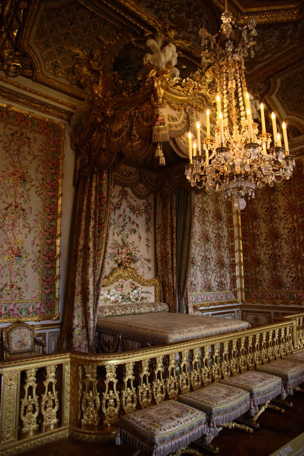 Kuningatar Marie-Antoinetten makuuhuone